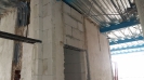 97-09-01-ادامه اجرای تاسیسات برقی در طبقه پنجم