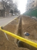 اجرای لوله گاز رسانی بیرون از پروژه25-10-96