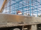 اتمام عملیات برپای و نصب تیرو ستونهای بلوک سوم 02-02-96