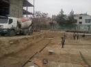 اجرای نقشه برداری و انجام بتن مگر بلوک سوم 24-12-95